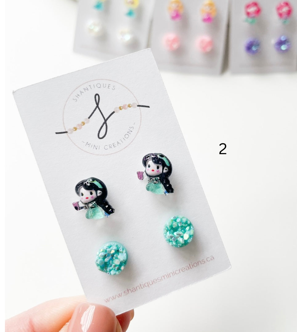 Princess - Duo Earrings