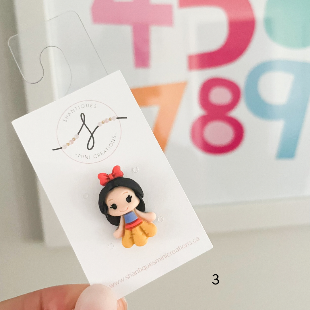 Girl Characters - Backpack Pins