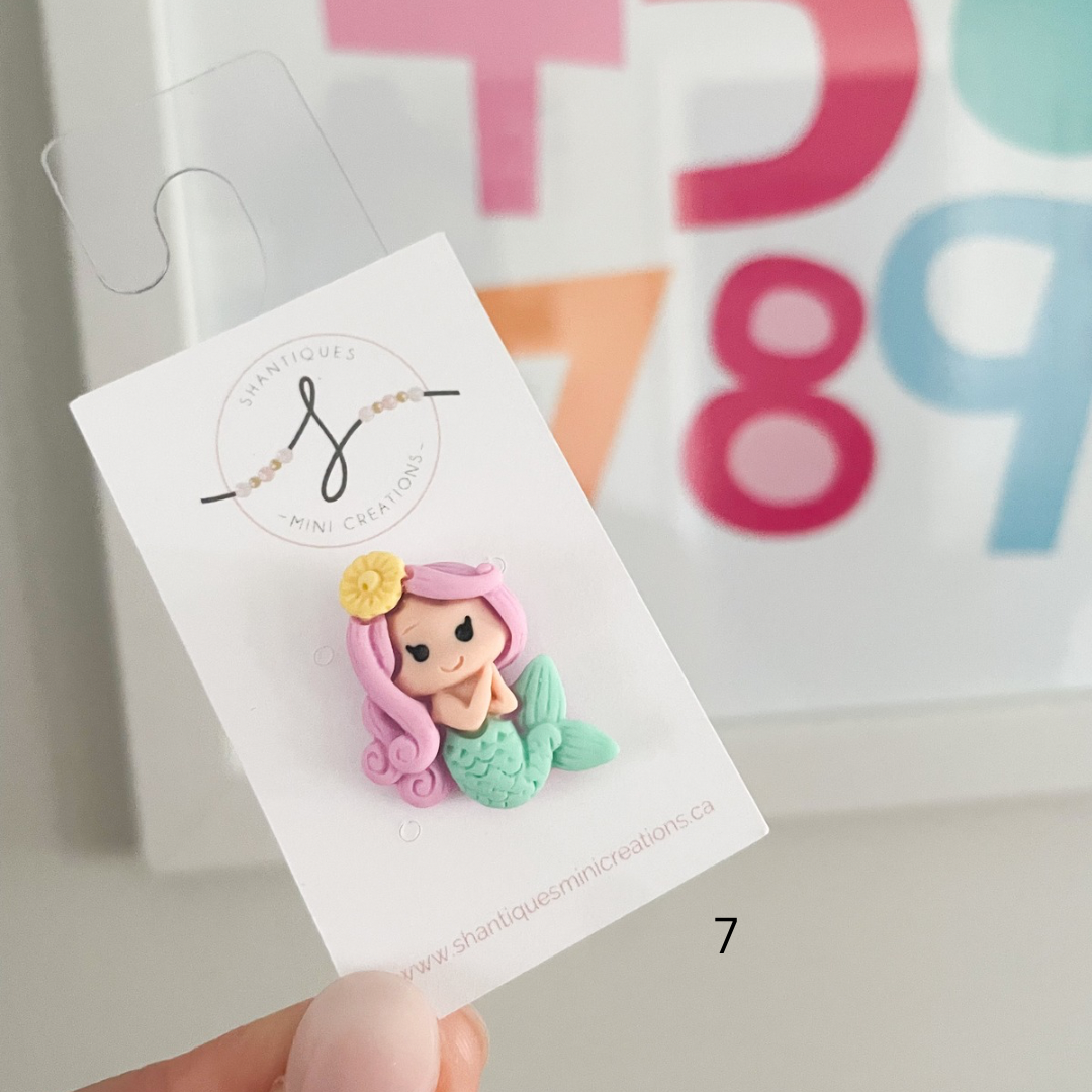 Girl Characters - Backpack Pins