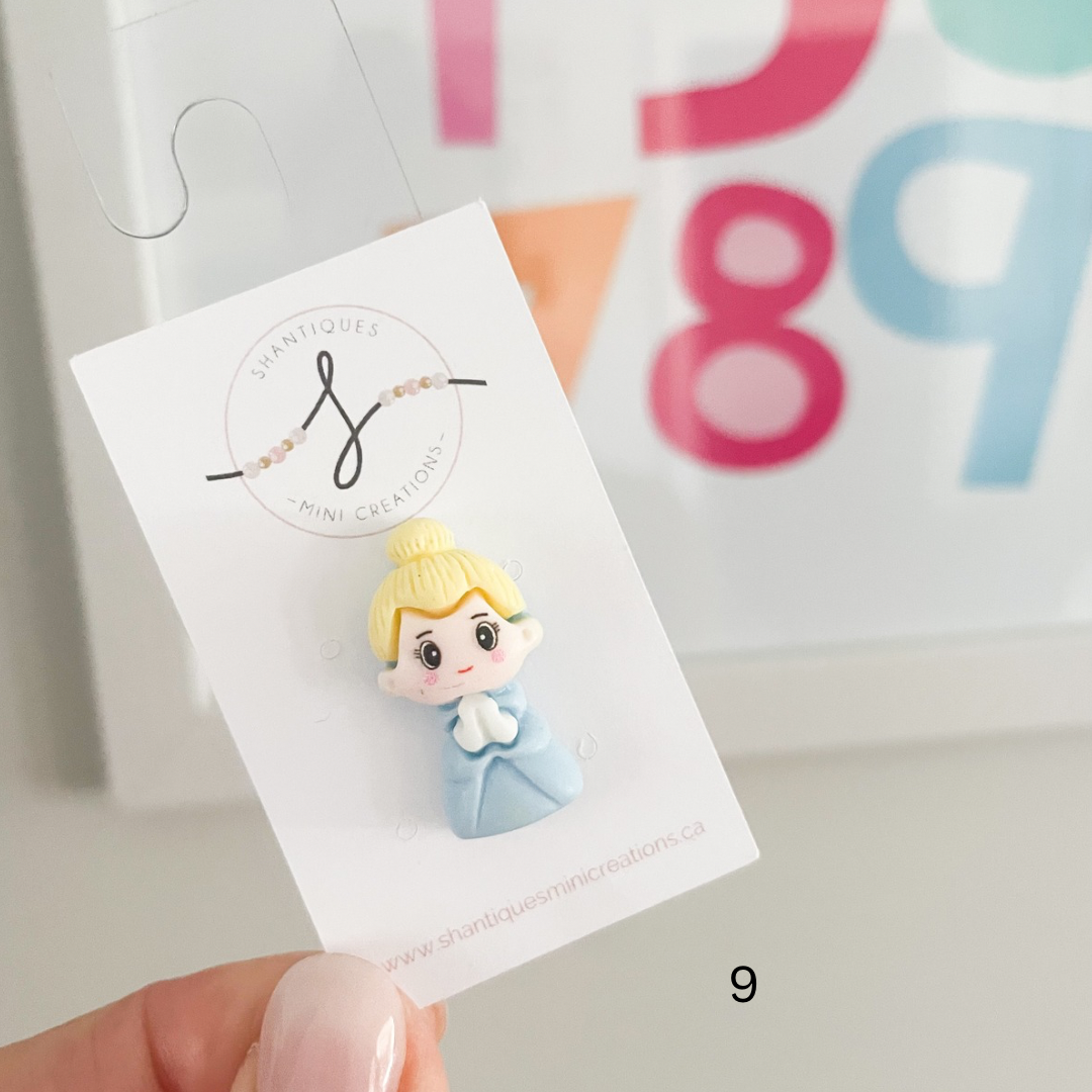 Girl Characters - Backpack Pins