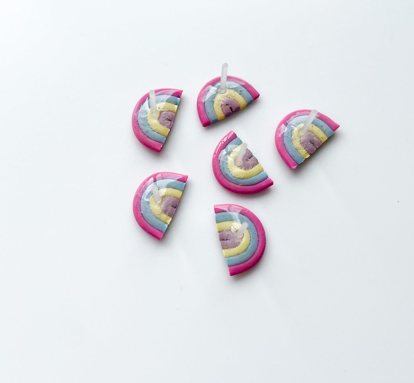 Polymer Clay - Trio Earrings