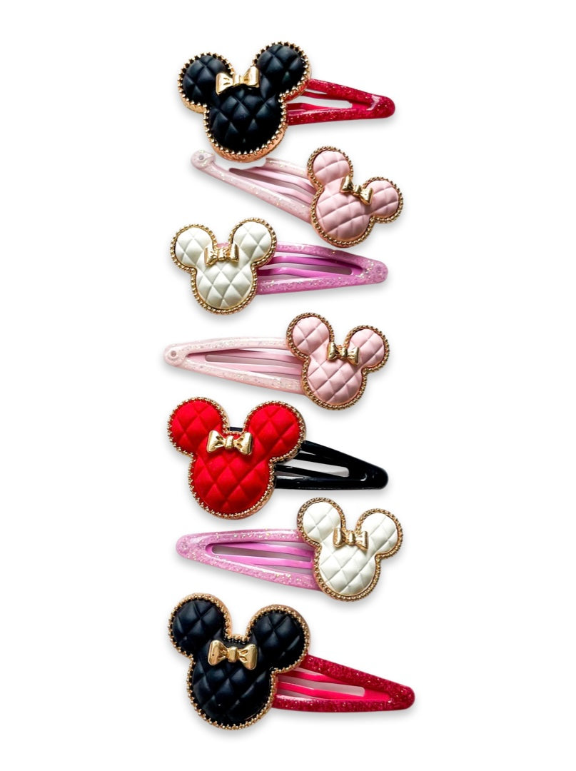 Premium Mouse - Glitter Snap Clip
