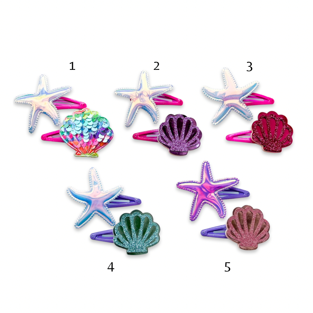 Snap Clip Sets - Seaside