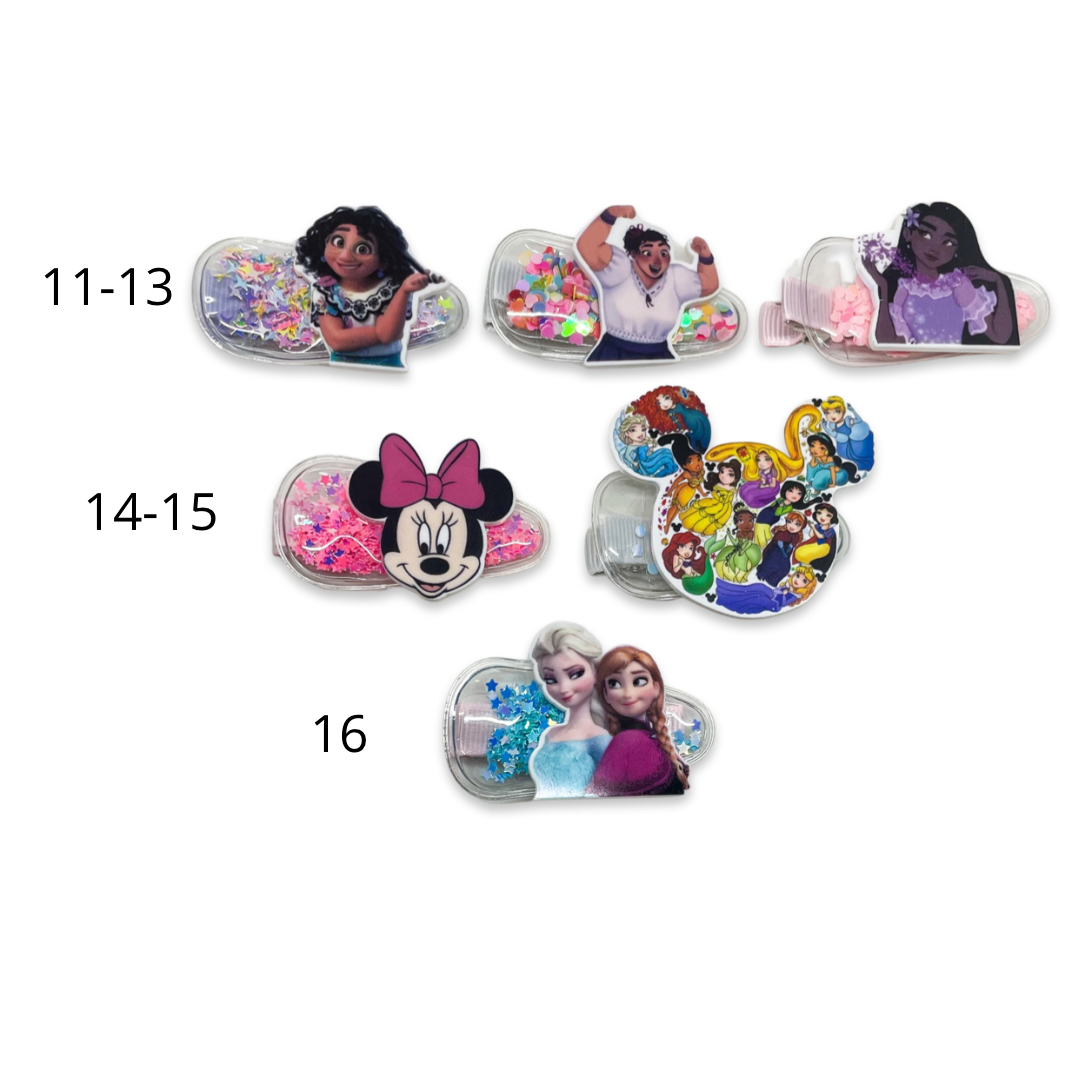 Character - Non Slip Shaker Clips