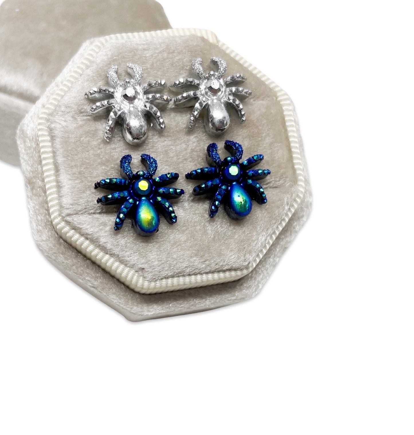 Earrings - Halloween Spiders