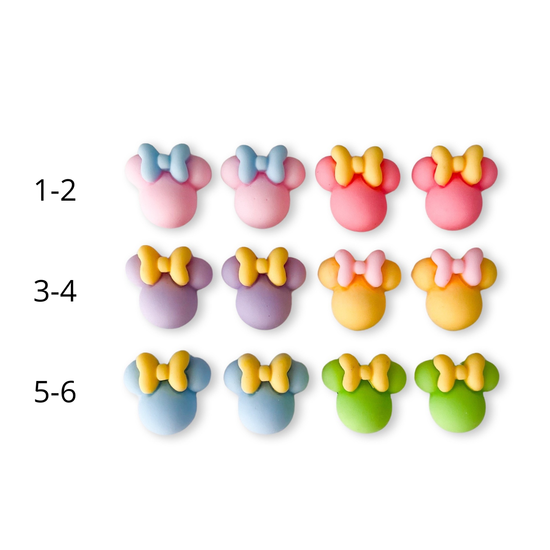 Earrings - Pastel Mouse
