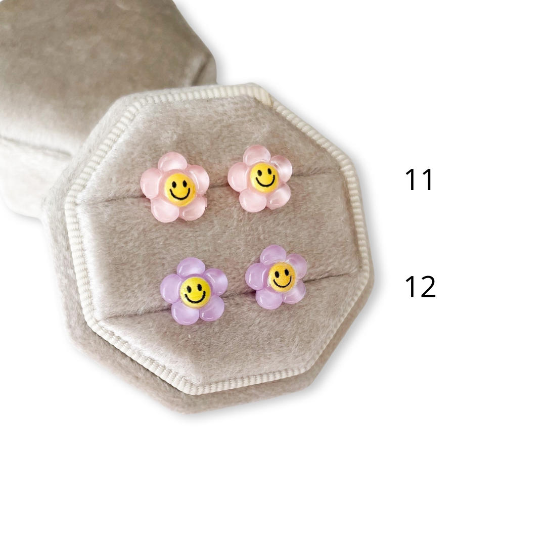 Earrings - Flowers