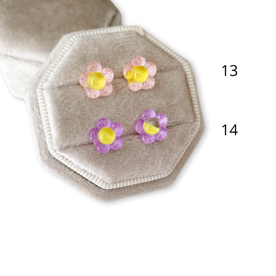 Earrings - Flowers