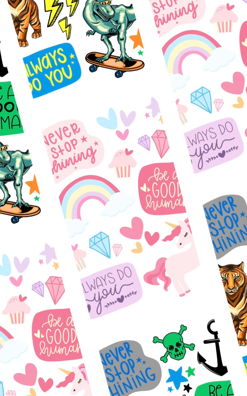 Kids Temporary Tattoos