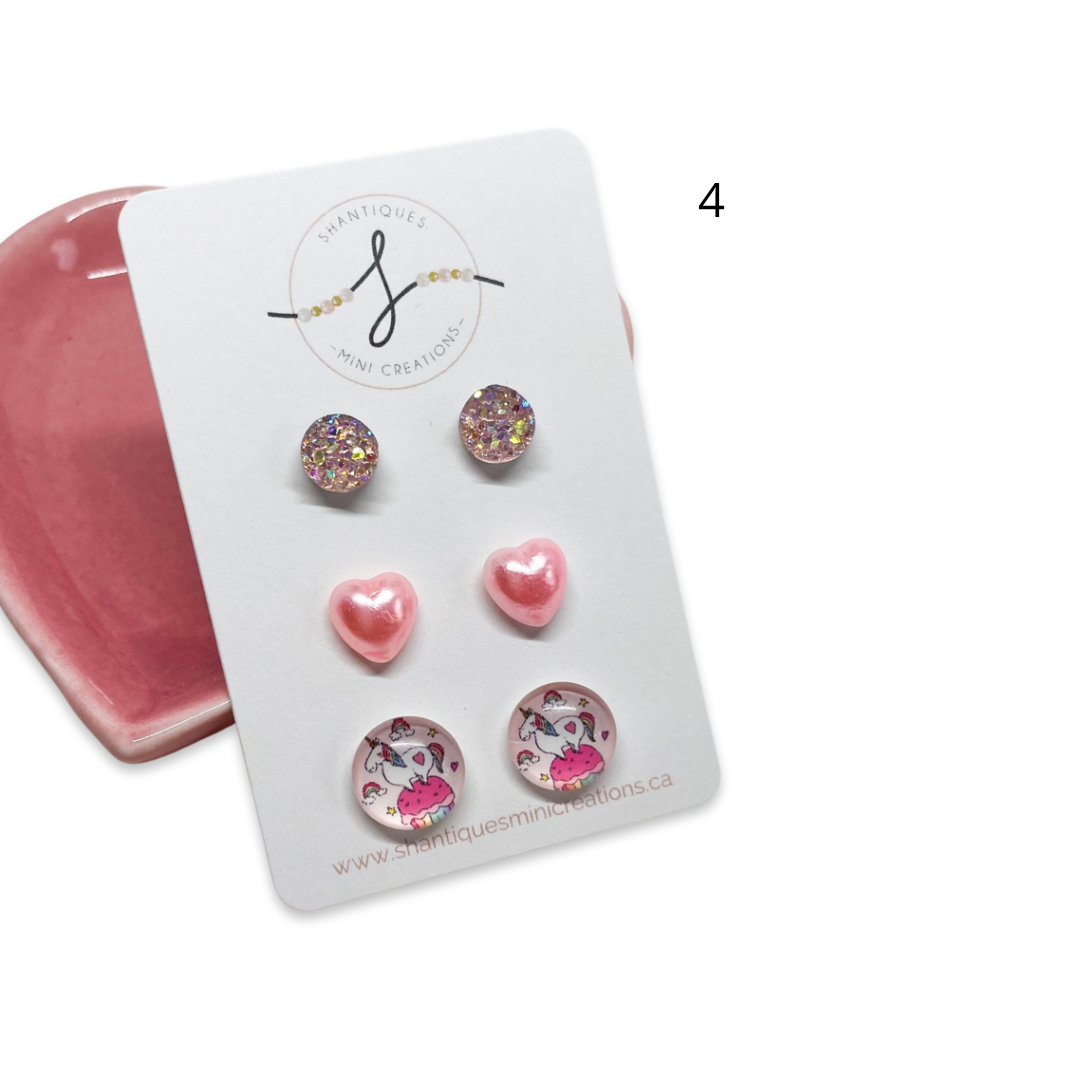 Unicorns - Trio Earrings