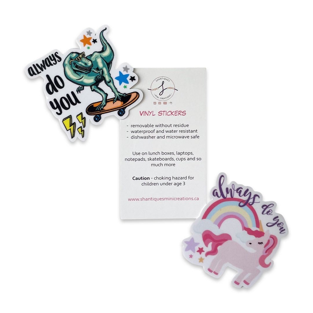 Vinyl Stickers - Kids