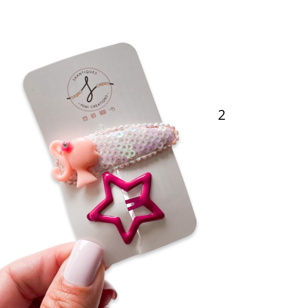 Dream Pink - Snap Clip Sets