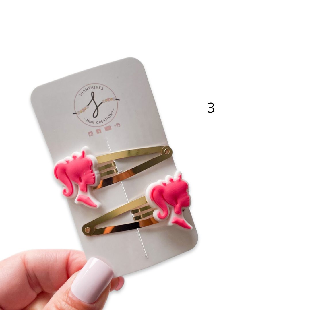 Dream Pink - Snap Clip Duo Sets