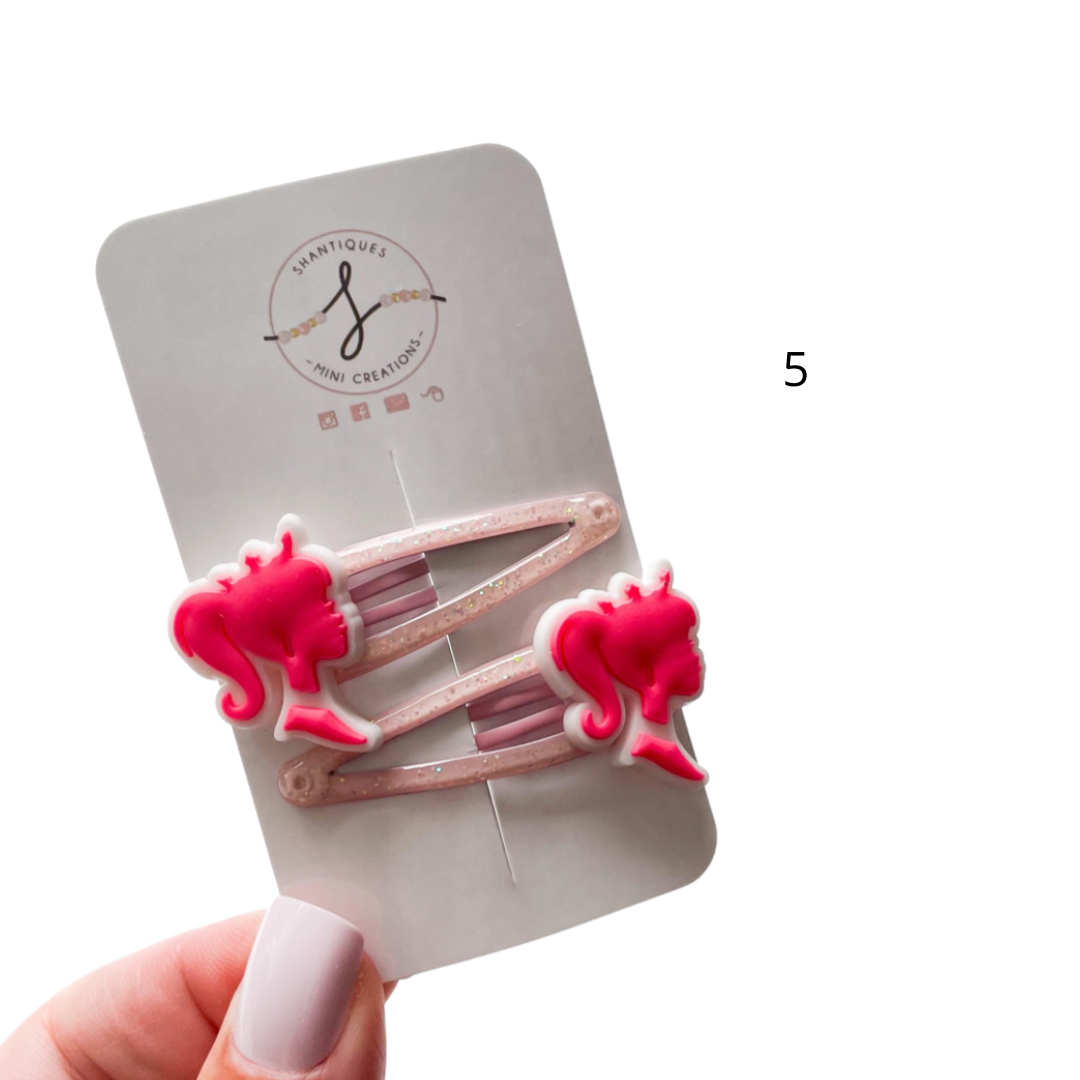 Dream Pink - Snap Clip Duo Sets