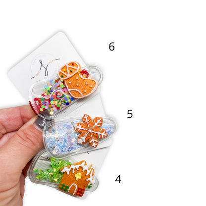 Christmas - Non Slip Shaker Clips