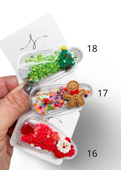 Christmas - Non Slip Shaker Clips