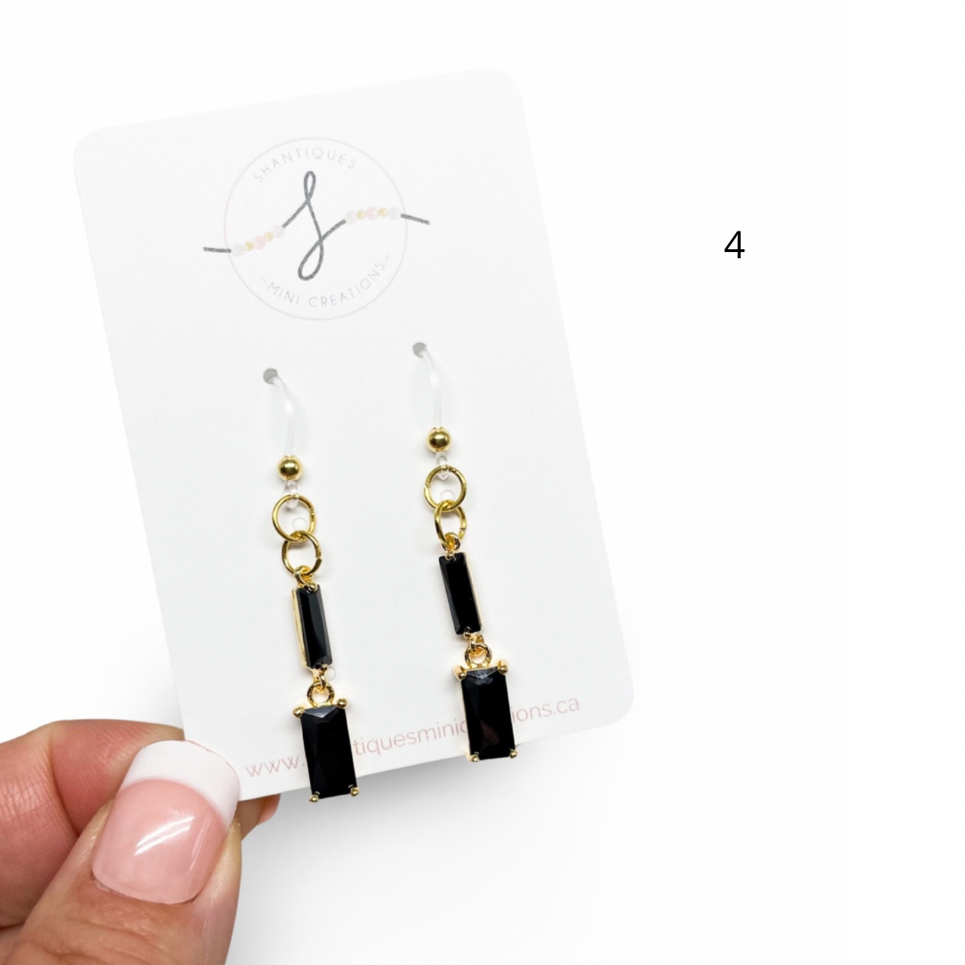 Holiday Sparkle - Dangle Earrings