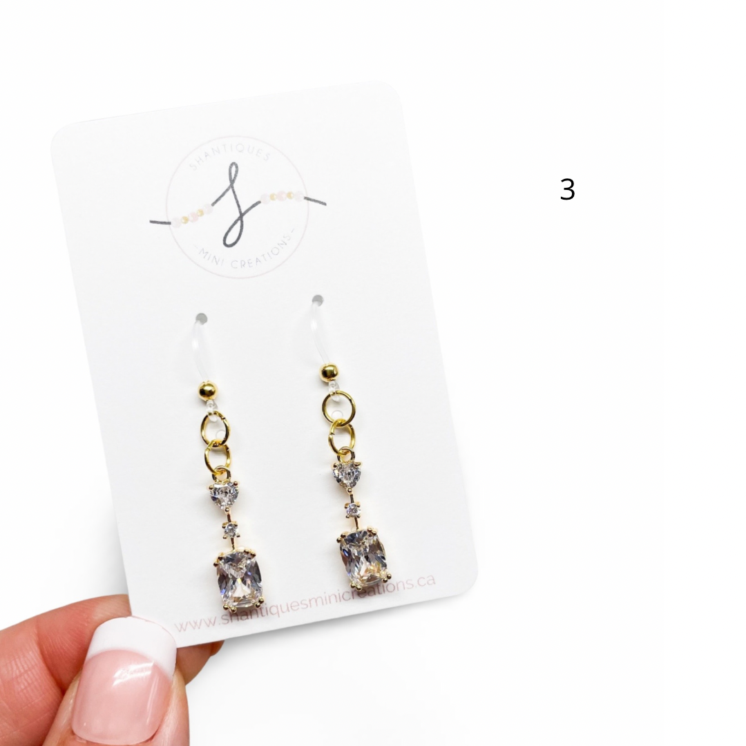 Holiday Sparkle - Dangle Earrings