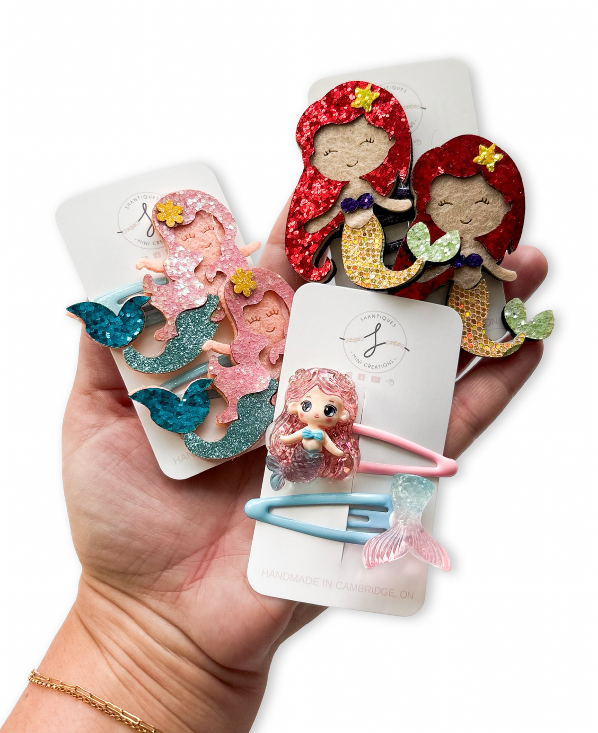 Snap Clip Sets - Mermaids