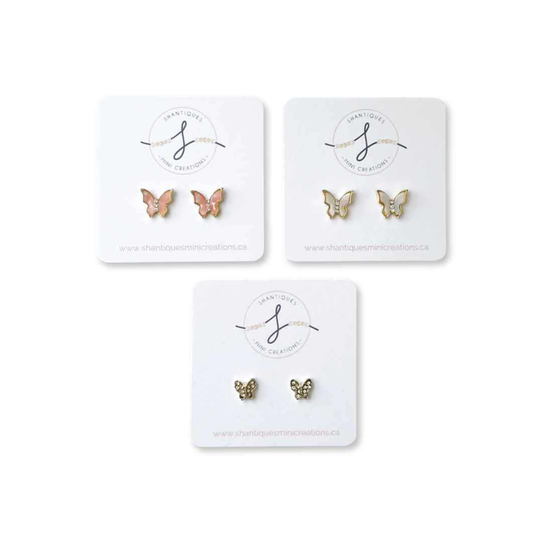 Butterflies, Bees and Dragonflies - Earrings