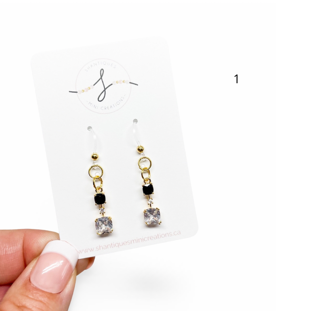 Holiday Sparkle - Dangle Earrings