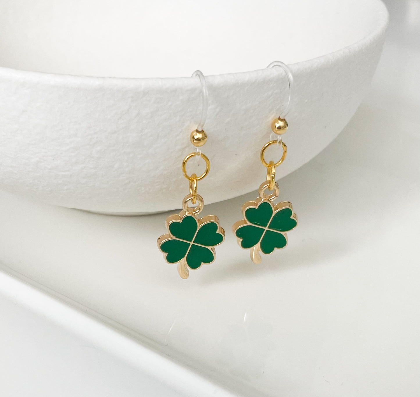 Classic Shamrock - Dangle Earrings