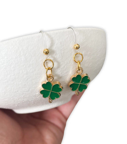 Classic Shamrock - Dangle Earrings