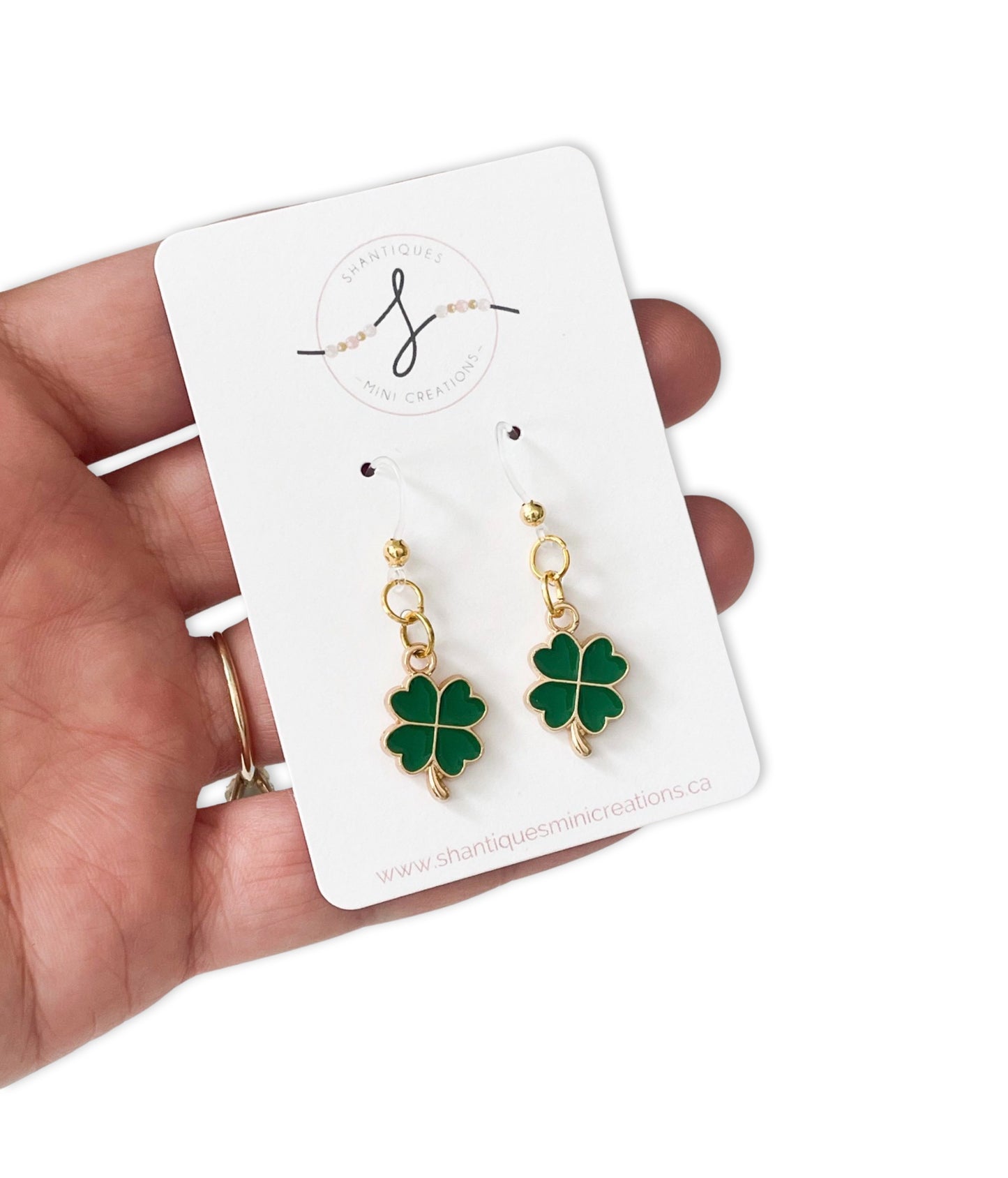 Classic Shamrock - Dangle Earrings