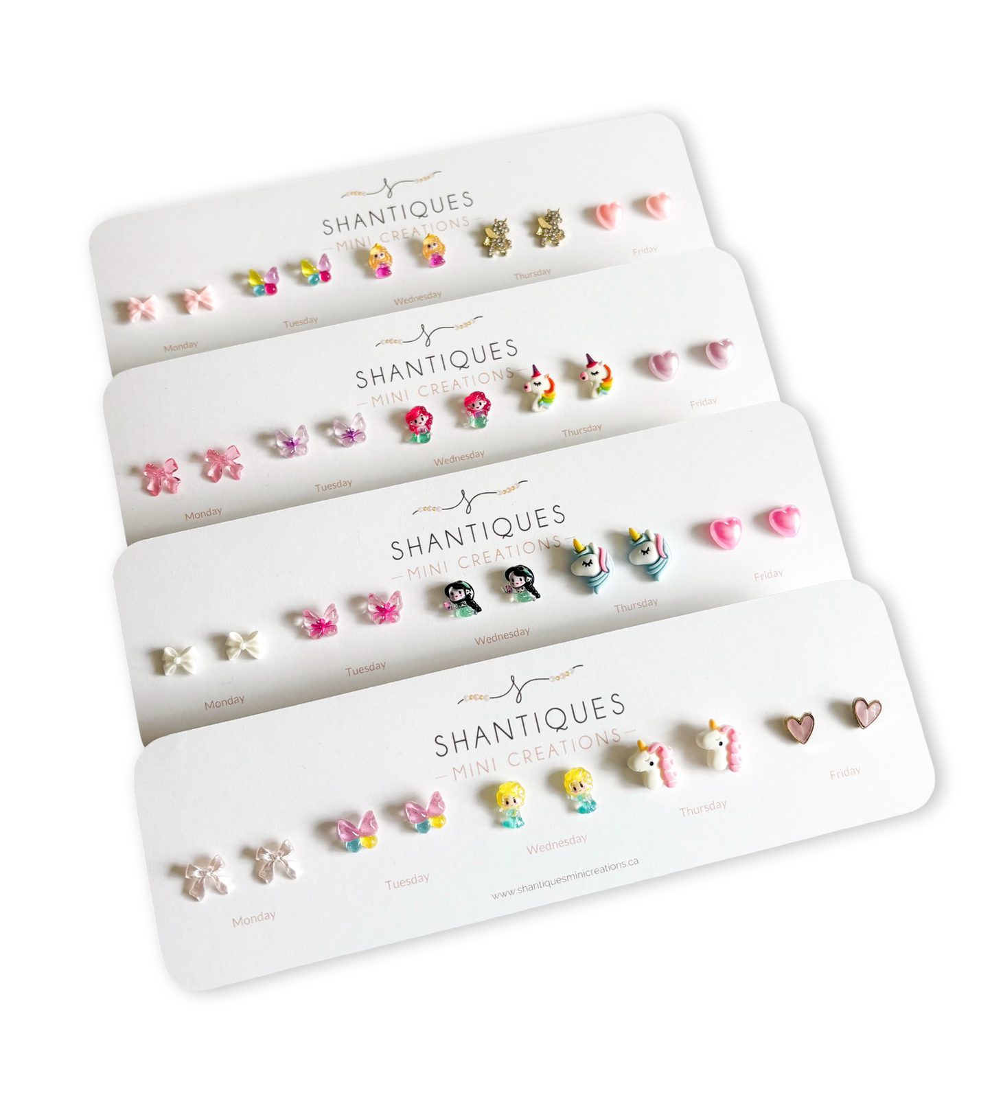 Earring Set - Mix and Match Princess Everyday Earring Set