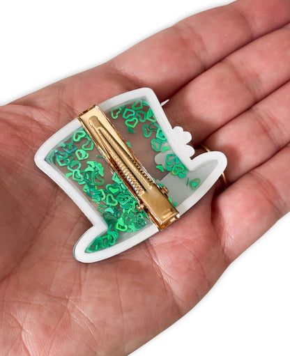 Shaker St Paddy's Day - Alligator Bar Clips