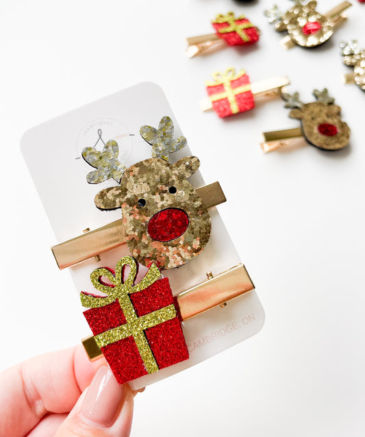 Glitter Christmas - Snap Clip Sets