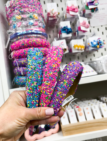 Headbands - Structured Large Sprinkle