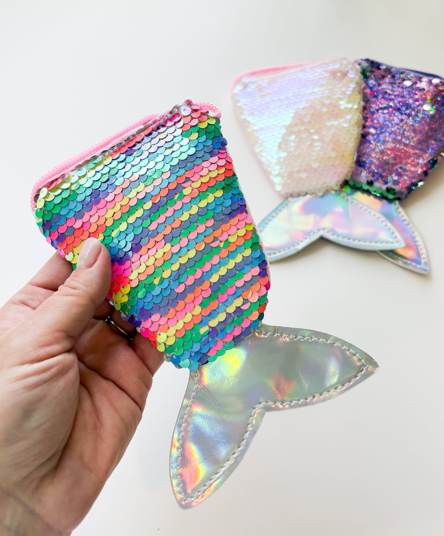 Kids Purses - Sequin Mermaid Tails