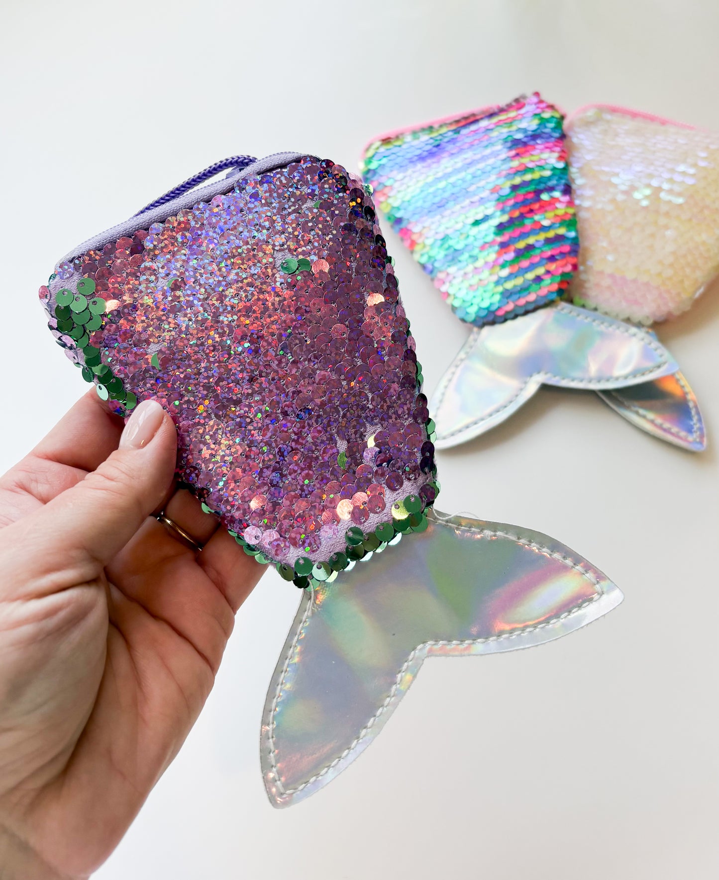 Kids Purses - Sequin Mermaid Tails