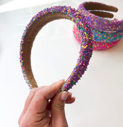 Headbands - Structured Large Sprinkle