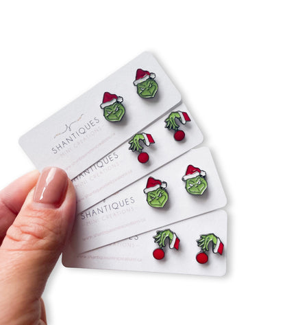 Grinch - Earrings