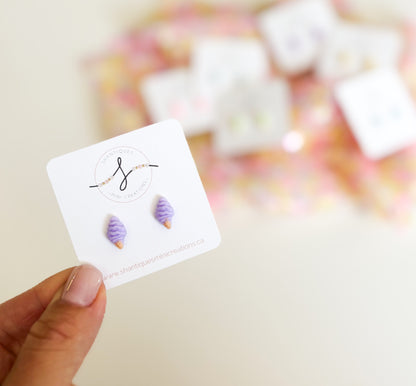 Earrings - Ice Cream Cones