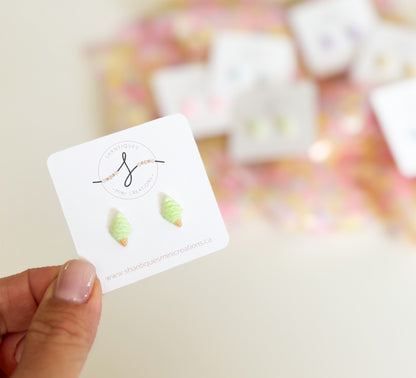 Earrings - Ice Cream Cones