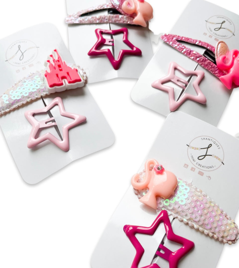 Dream Pink - Snap Clip Sets