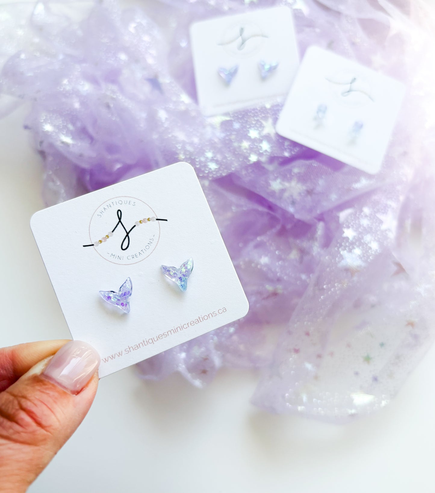 Earrings - Translucent Under the Sea