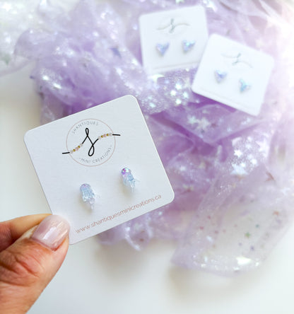 Earrings - Translucent Under the Sea