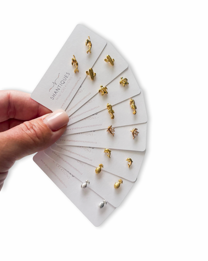 Earrings - Metallic Summer