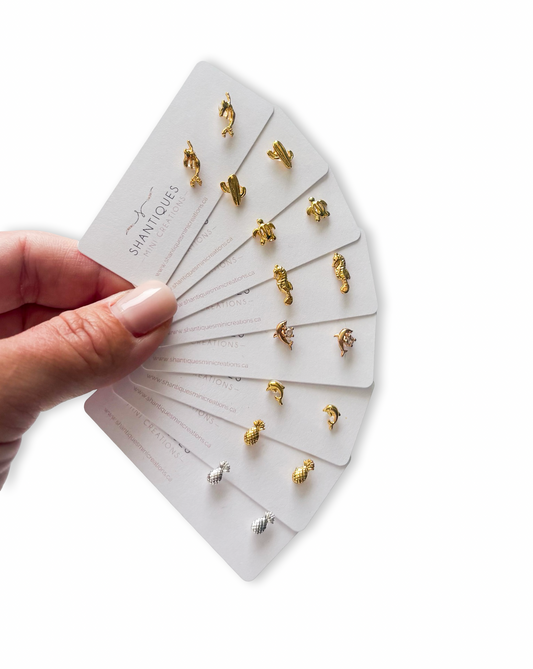 Earrings - Metallic Summer