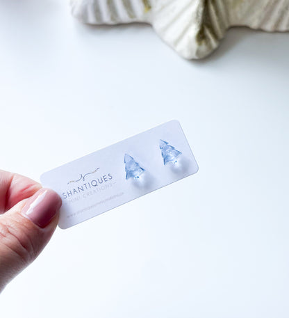 Earrings - Translucent Trees