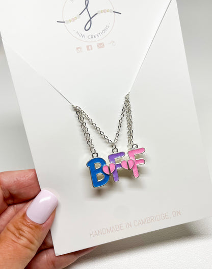 Magnetic Best Friend - Chain Necklaces (Set of three)