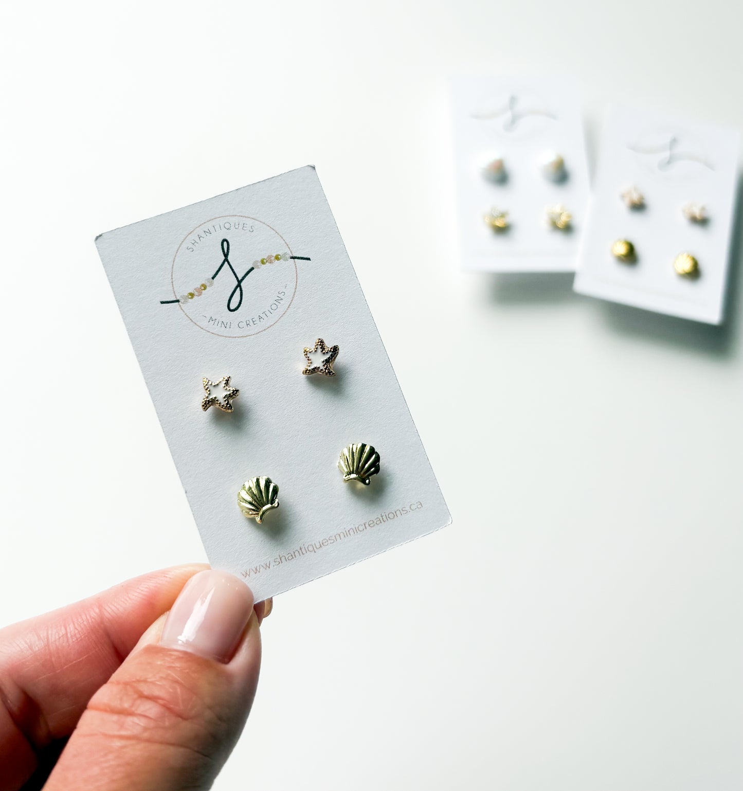 Duo Earrings - Summer Metallics