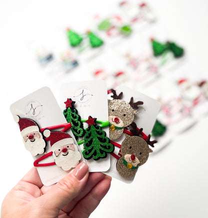 Snap Clip Sets - Christmas Shaker/Felt