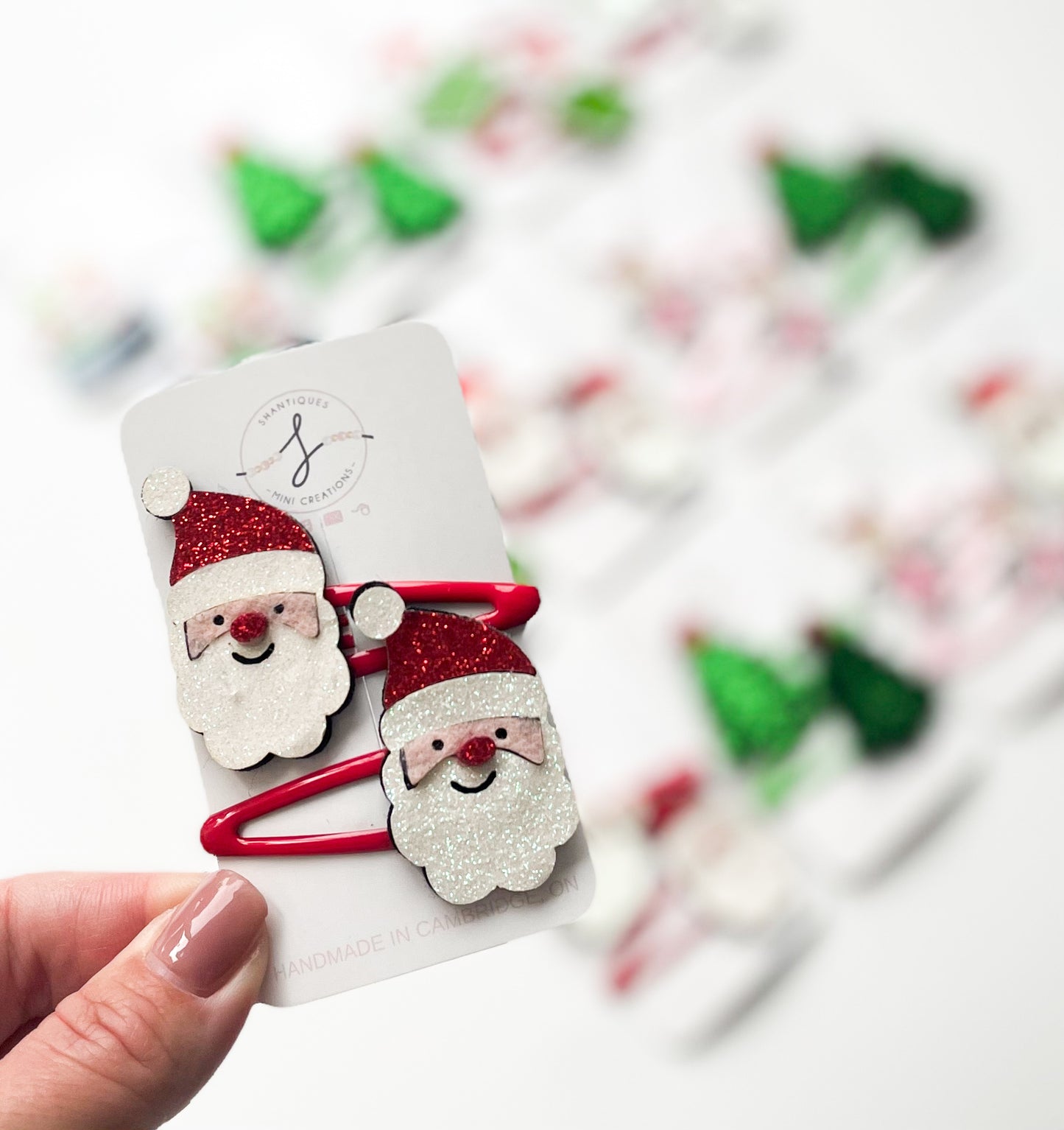 Snap Clip Sets - Christmas Shaker/Felt