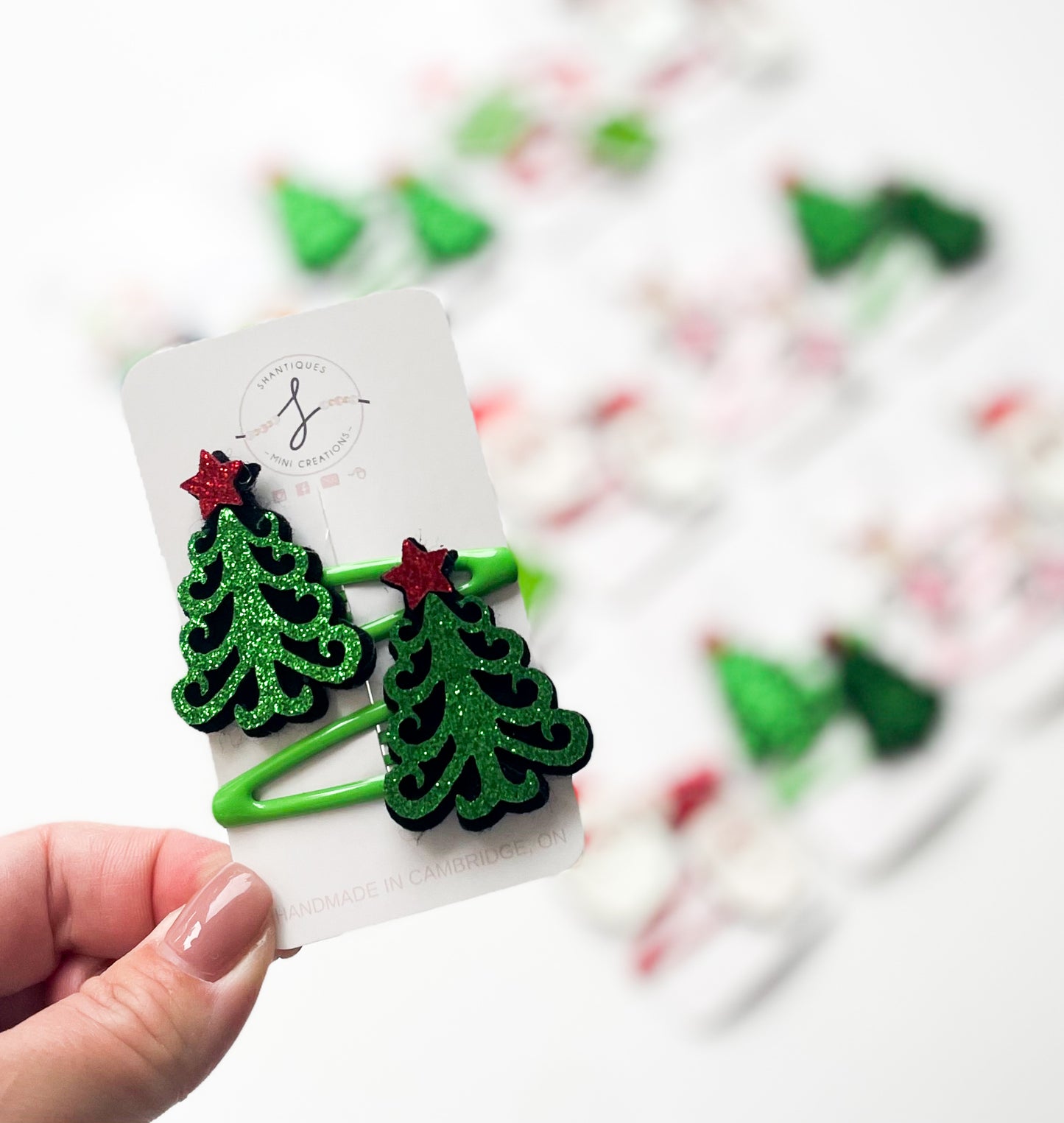 Snap Clip Sets - Christmas Shaker/Felt