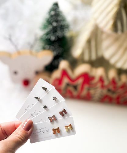 Earrings - Christmas 14K Gold Plated / Stainless Steel Collection